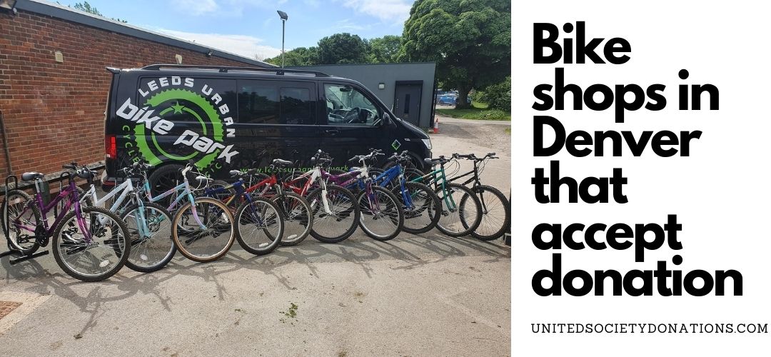 Bike shops in Denver that accept donation