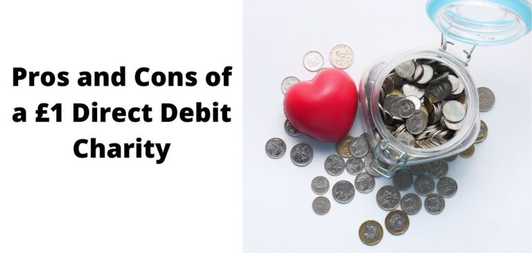 Direct Debit Charity £1 |1 Pound Donation Charities in UK