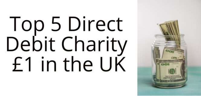 Top 5 Direct Debit Charity £1 in the UK