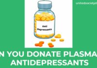 Donating Plasma On Antidepressants