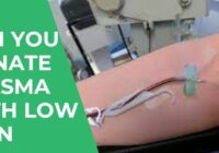 Can You Donate Plasma with Low Iron