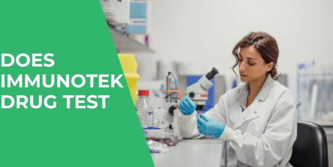 Does Immunotek Drug Test