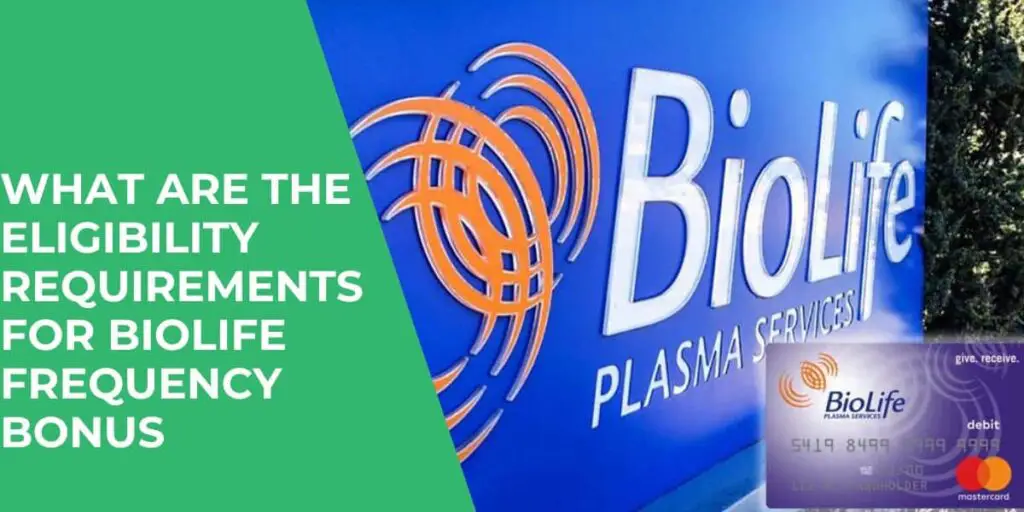 What are the Eligibility Requirements for Biolife Frequency Bonus?