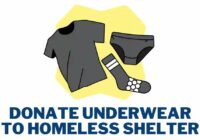 Donate Underwear to Homeless Shelter